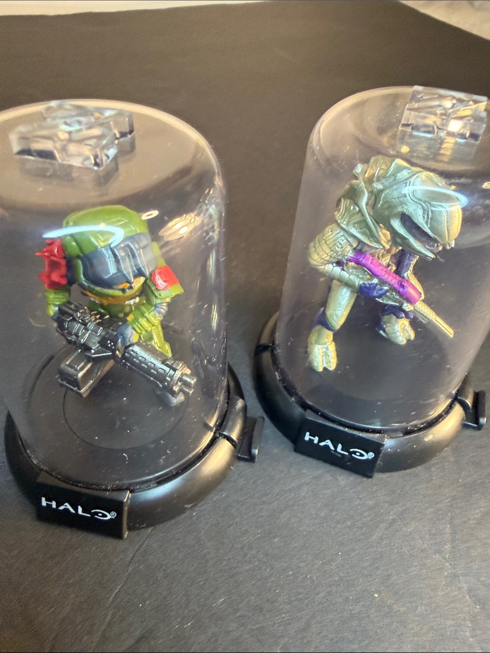 Halo Green Spartan & Olive Covenant Grunt Micro Action Figures